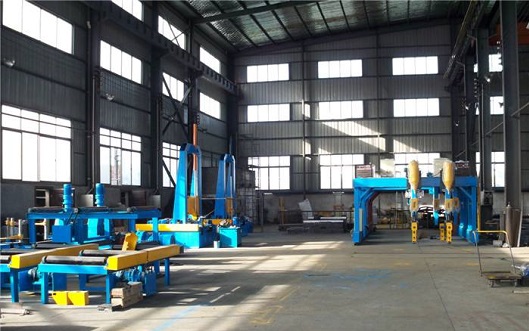 盛大鋼構年產(chǎn)2萬噸鋼結構生產(chǎn)線進入設備調(diào)試階段