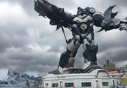 機(jī)器人？鋼結(jié)構(gòu)能做廠房外還有這種操作？